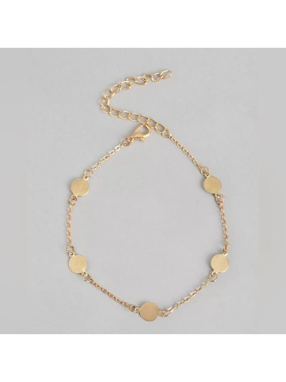 New set of 6 Gold Plated Anklets Moon Stars - Picture 9 of 16